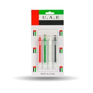 UAE National Day Stationery Set – 6-Piece School and Office Supplies Kit for Kids and Adults, Includes Writing and Drawing Essentials, Compact & Lightweight (23×13.5×5 cm, 290 g)
