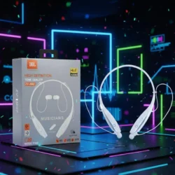 White Clear Voice 1307 Wireless Neckband