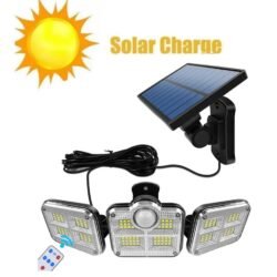 Motion Sensor Solar Wall Lamp Split