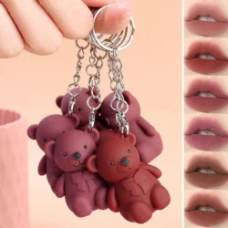 Bear Key Chain Lip Gloss - Pack of 6
