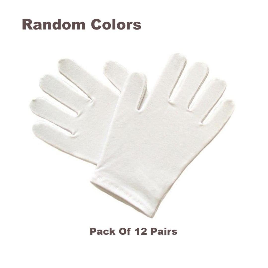 100% Cotton Cricket Batting Inner Gloves – Durable & Flexible Full-Finger Support for Men & Women (1 Pair, White) - Image 3