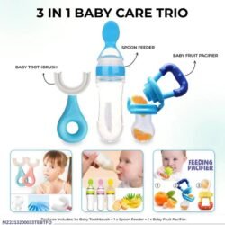 3-in-1 Baby Care Deal Box | Complete Feeding & Oral Hygiene Kit