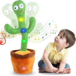 Glow-n-Groove Dancing Cactus | Interactive Musical Plush Toy