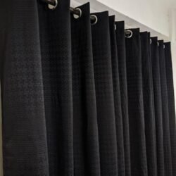 Premium Jacquard Plain Room Curtains | Elegant Home Decor (1 Pc)