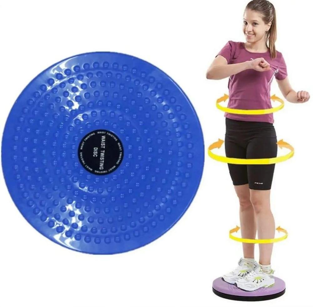 Magnetic Figure Twister Disc – 3-in-1 Waist Trimmer, Body Shaper, and Foot Reflexology Massager (Multicolor) - Image 2